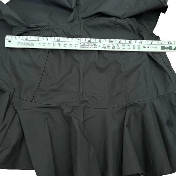 Yune ho asymmetrical ruffle top‎ black one shoulder XS - Picture 11 of 11